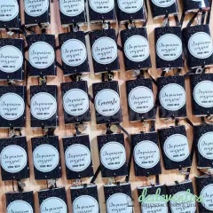 50 chocolates con cinta y dijes 15 años (DISEÑO A ELECCIÓN) - tienda online