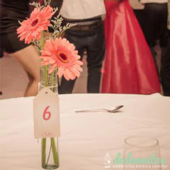 Números de mesa Tarjetitas Tags [Pedilos con tu diseño favorito]