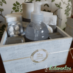 Kit de Toilette Masculino Premium [Pedilo con tu diseño favorito] - DCD Eventos® - Casamientos y fiestas temáticas