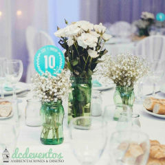 Números de mesa circulares [Pedilos con tu diseño favorito] en internet