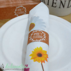 20 Servilleteros de papel símil kraft en internet