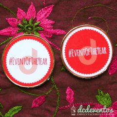 60 Monedas de chocolate personalizadas - comprar online