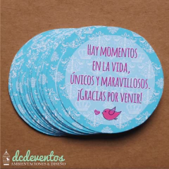 25 Tarjetas para Souvenir