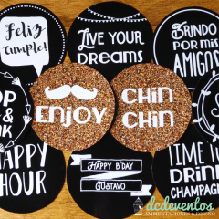 25 Stickers para vasos - comprar online