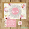 50 Invitaciones Lucía - 10x14.5cm - comprar online