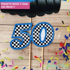 Numero adorno torta 50 años