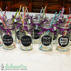 Imagen de 25 Stickers para vasos