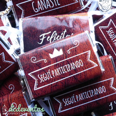 40 chocolates con cinta 15 años - tienda online