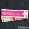 25 Tarjetas souvenir gracias por venir - comprar online