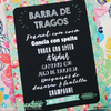 Carta de tragos personalizada 18 x 25 cm