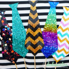 Kit para Photobooth glitter glam - comprar online