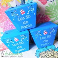 cajitas souvenirs cumpleaños