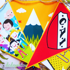 Banderín personalizado 50 años - DCD Eventos® - Casamientos y fiestas temáticas