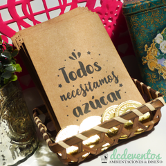 Bolsas de papel personalizadas para candy bar [Elegí la cantidad] - comprar online