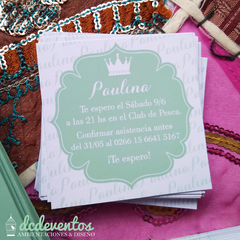 Imagen de 50 Invitaciones Queen