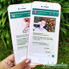 50 Invitaciones whatsapp 15 años en internet