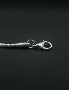 DIJE DE AGUA MARINA PREMIUM CON CADENA DE ACERO QUIRURGICO - ESTACION MARAVILLA