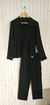 Pijama Neck Negro (100% jersey de algodón) - comprar online