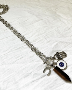 Collar ISI ojo de tigre - AMORYPAN