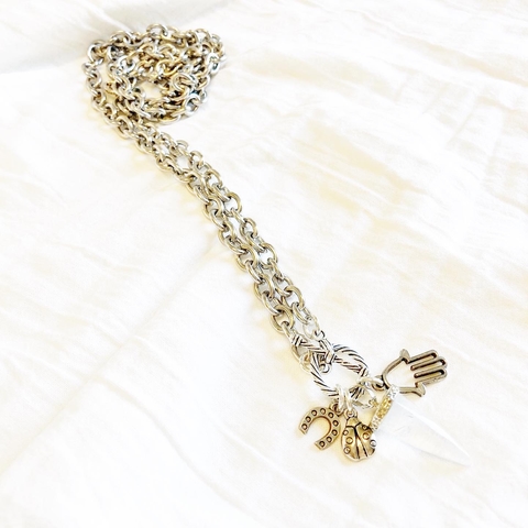 Collar GABRIELLE cuarzo cristal