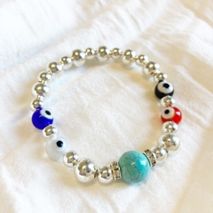 Pulsera ARIES aguamarina