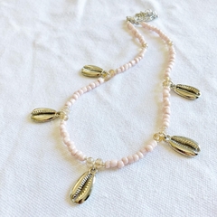 Collar ALOHA rosa pálido