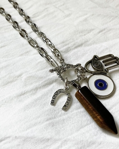 Collar ISI ojo de tigre - comprar online