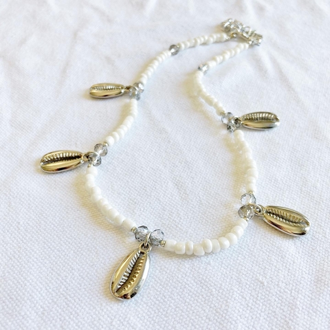 Collar ALOHA blanco