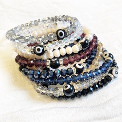 Pulsera TURQUÍA negra- ojo negro - AMORYPAN