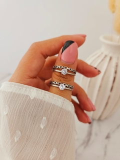 ANILLO DOBLE CON CUBIC