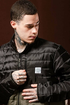 JAQUETA PUFFER CHRONIC BLACK e GREEN - comprar online