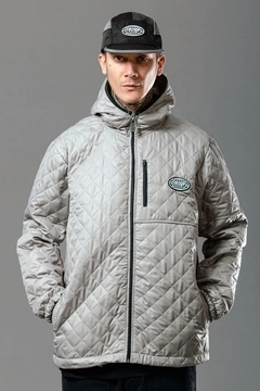 JAQUETA PUFFER CHRONIC CINZA METANADO