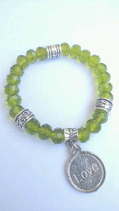 Pulsera verde claro