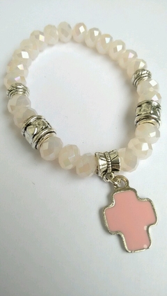 Pulsera rosa bebe - ulaula.accesorios