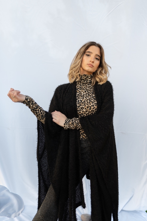 Ruana SUSY | Negro (a pedido!)