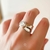 ANILLO ARRECIFE - Plata 925 Y piedra brillante en internet