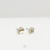 Aros pendientes de plata flor de cerezo sakura joyas Dolores Ortega
