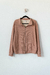 Campera BRUNET, Campera con cierre y bolsillos canguro - SYES | Mayorista
