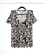 R1151/1/V Remera MARICEL estampada escote en V manga corta - comprar online