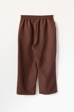 Pantalón BETSIE, Pantalón recto con bolsillos y cintura con elástico - SYES | Mayorista