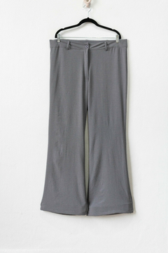 Pantalón SIDNEY, Pantalón oxford de tiro alto con botón y cierre