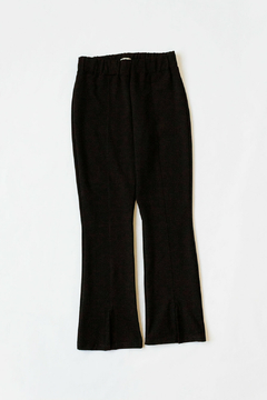 Calza LUISINA, Calza de punto roma con botamanga semi-oxford con abertura - comprar online