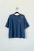 Remera ANISSA, Remera de cuello redondo con manga caída y aplique de estrellas en hombro - comprar online