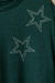 Remera ANISSA, Remera de cuello redondo con manga caída y aplique de estrellas en hombro