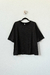 Remera lisa SALMA, Remera de cuello redondo con manga caída lisa - comprar online
