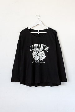 Imagen de Remera MARIANNE, manga larga ESTAMPA CALM NATURE - PROMO