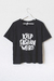 Remera SABRINA, Remera de algodón estampa keep fashion - SYES | Mayorista