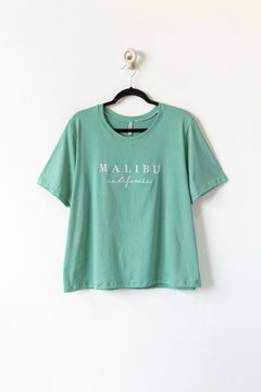 Remera CALIFORNIA, Remera bordado MALIBU CALIFORNIA - comprar online