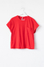 Remera GEORGIA, Remera con mangas caidas, y bolsillo en delantero - comprar online