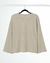 Sweater LUDMILA // Sweater rayado de cuello redondo y manga 3/4